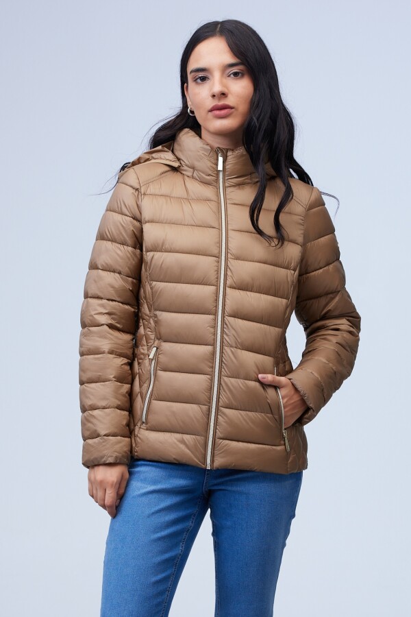 Campera Packable TOSTADO