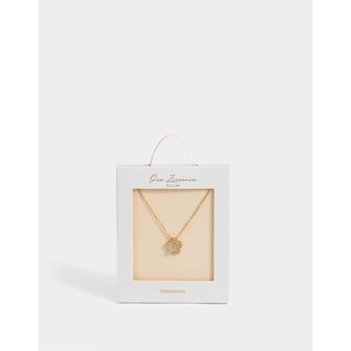 Cadena Corta con Dije Premium Gold - Dorado 