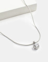Cadena Corta con Dije Strass Cadena Corta Dije Strass - Plateado Rodio