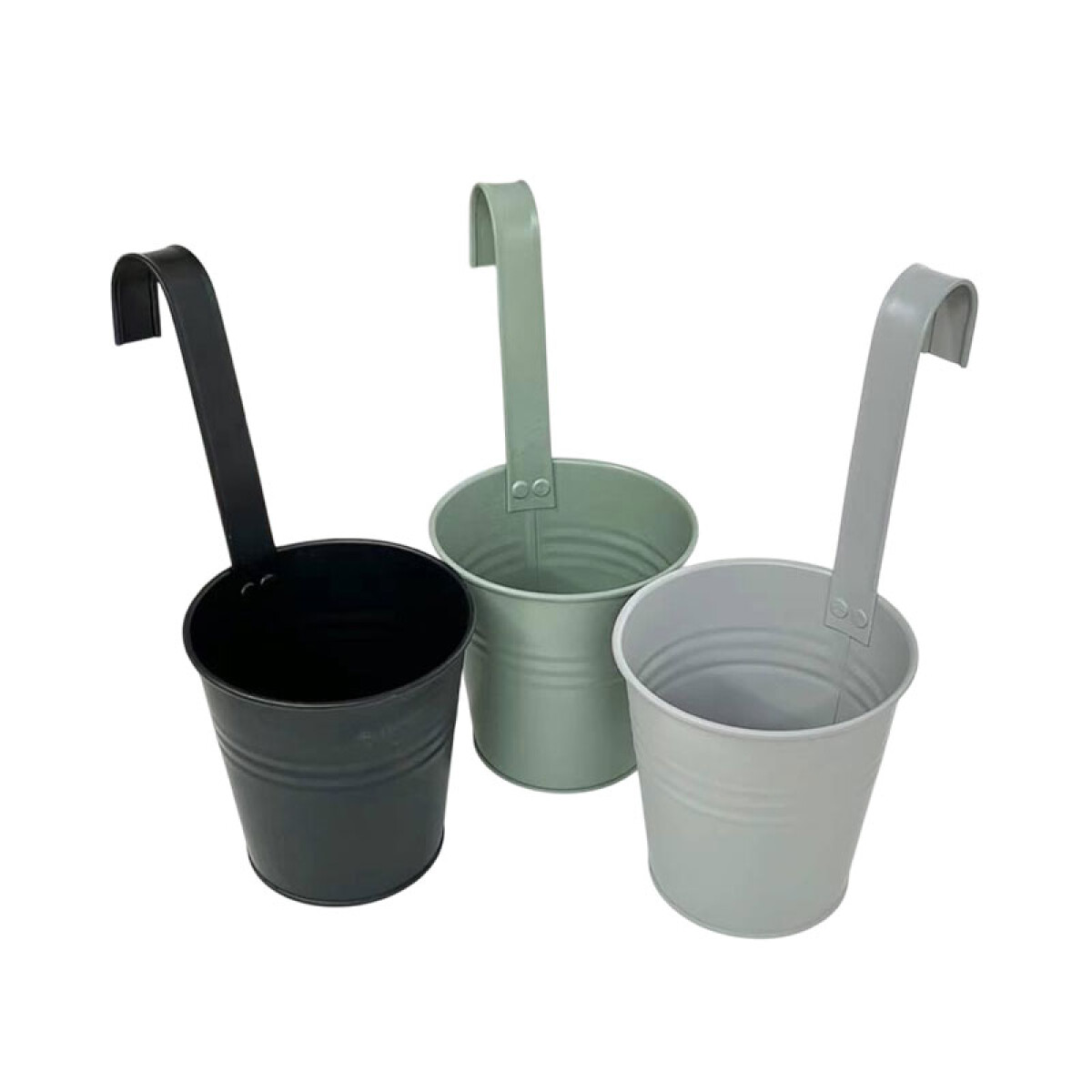 Maceta de metal para colgar - Maceta De Metal Para Colgar 