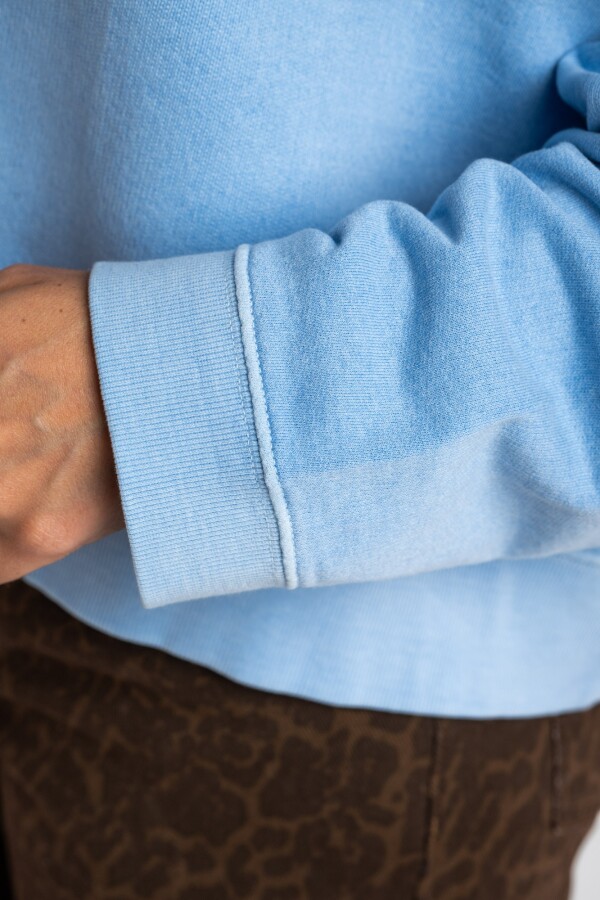 Sweater Algodón Celeste