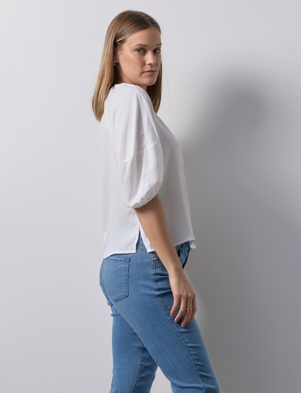 Blusa Gasa CRUDO