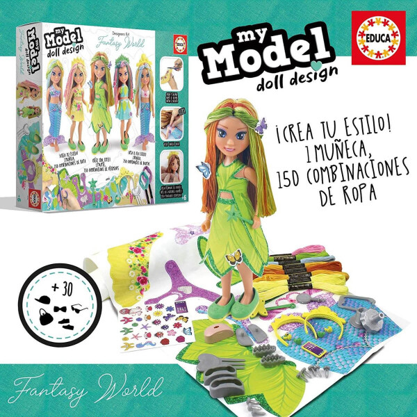 Juego My Model Doll Design Mundo Fantasía Diseña Ropa Educa Juego My Model Doll Design Mundo Fantasía Diseña Ropa Educa