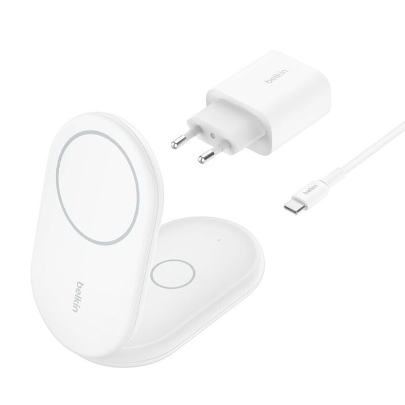 Cargador Inalambrico Belkin 2in1 Pad 15W Usb-C WIZ021VFWH Cargador Inalambrico Belkin 2in1 Pad 15W Usb-C WIZ021VFWH