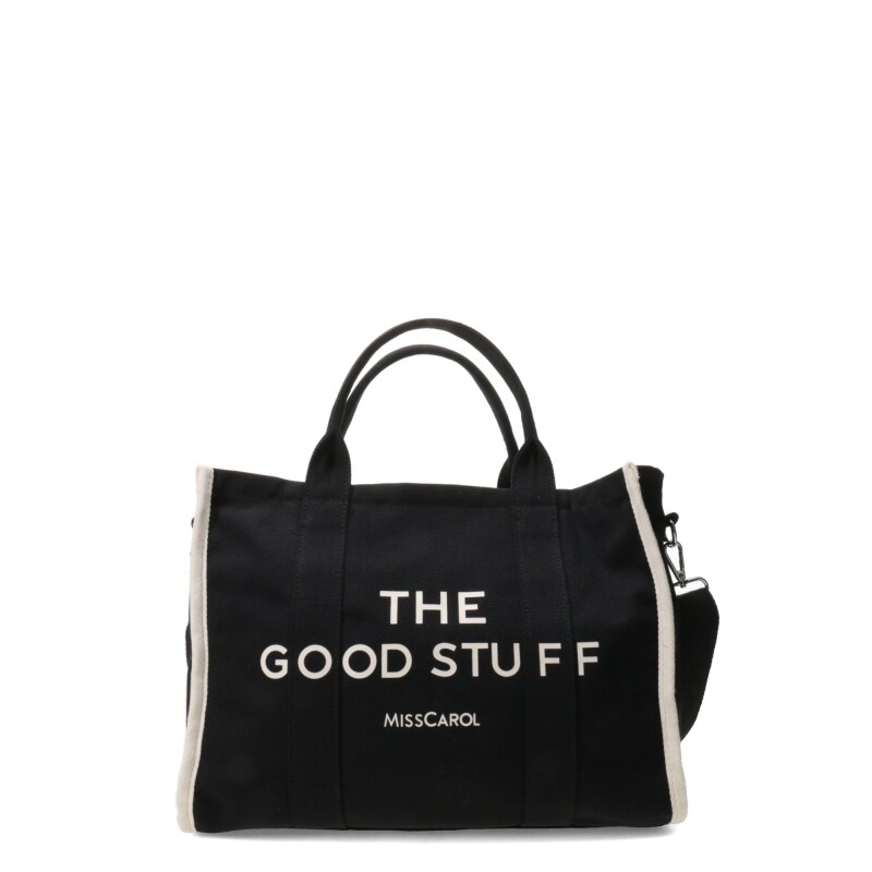 Cartera Miss Carol Voxi Con Estampado Negro