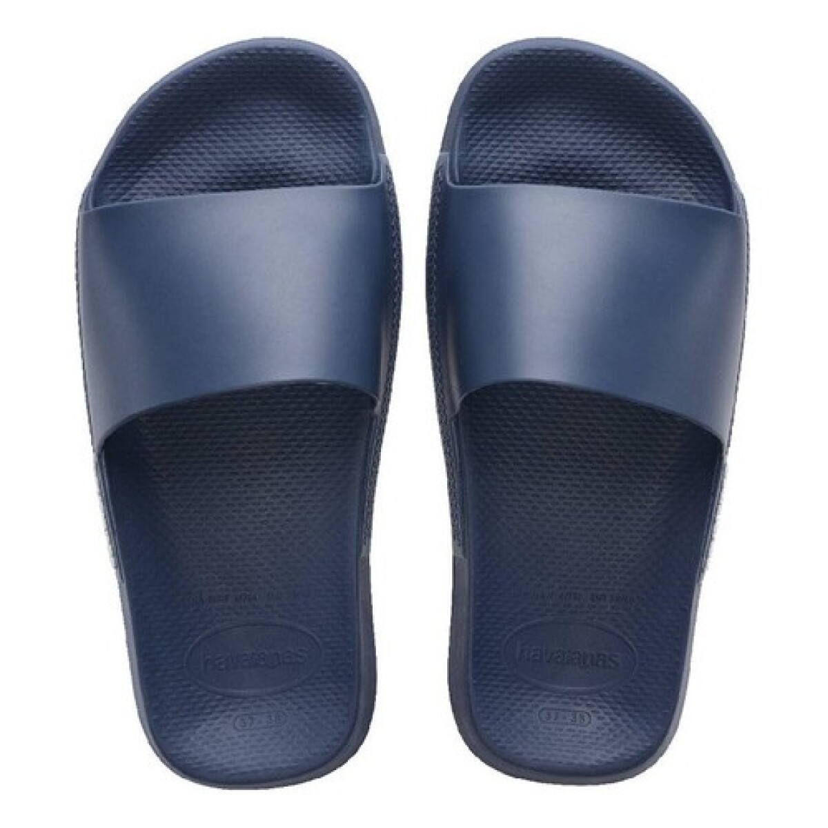 Sandalias ojotas Havaianas Slide Classic Blue - Azul 