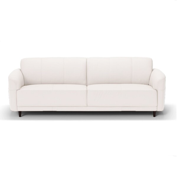 SOFA 2 CUERPOS - 100% CUERO - MODELO MARBELLA - COLOR BLANCO TIZA SOFA 2 CUERPOS - 100% CUERO - MODELO MARBELLA - COLOR BLANCO TIZA