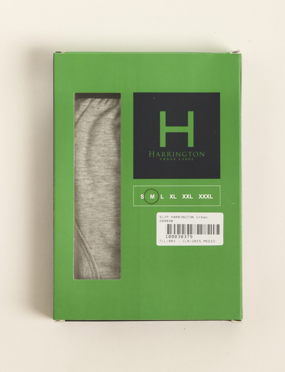 600040 SLIP HARRINGTON Urban Gris Medio