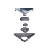 ELLEVE Receptaculo tapa inox pulido Vertex Elleve Receptaculo Tapa Inox Pulido Vertex