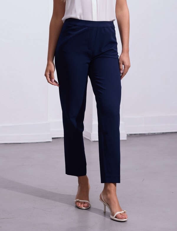Pantalon Pull On Cla AZUL
