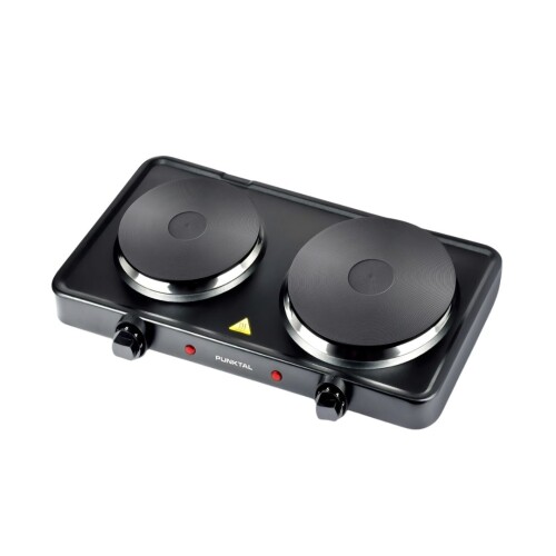 Anafe Eléctrico - 2 Discos 1500W con Termostato - Punktal Anafe Eléctrico - 2 Discos 1500W con Termostato - Punktal