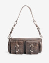 City Cartera Formato Baguette - Marron Chocolate