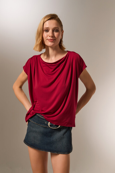 Remera Ostine Bordeaux