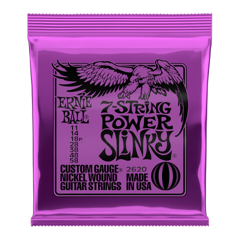 ENCORDADO ELECTRICA ERNIE BALL SLINKY POWER 7STR ENCORDADO ELECTRICA ERNIE BALL SLINKY POWER 7STR