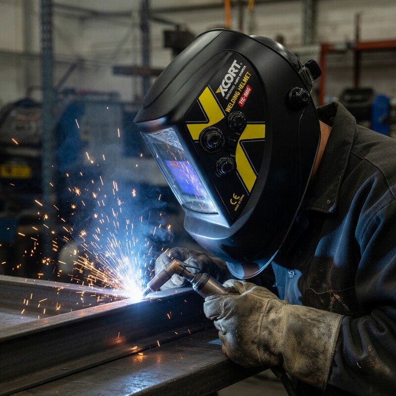 XCORT CARETA DE SOLDAR FOTOSENSIBLE AUTOMATICA INDUSTRIAL NE Xcort Careta De Soldar Fotosensible Automatica Industrial Ne