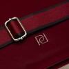 Bandolera Lily en gomato Bordeaux