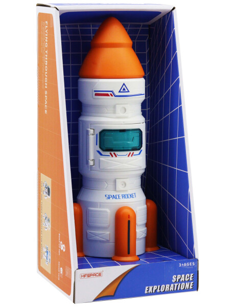 Cohete espacial con sonidos y muñecos Cohete espacial con sonidos y muñecos