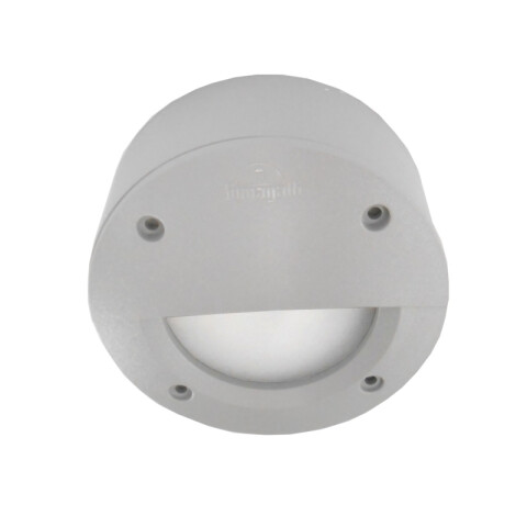 Aplique LED gris IP66 GX53 inc Ø140 EXTRALETI100EL FL0360