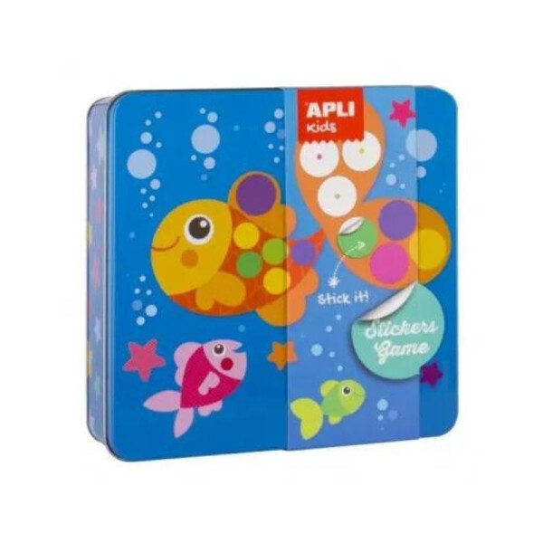 Juego APLI stickers box metal geomets Única