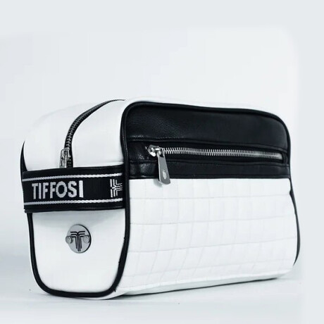 Necessaire Tiffosi Cuadrille Blanco - Negro