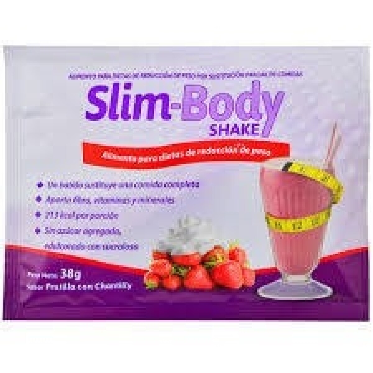 Batido Slim-body Shake Sylab Frutilla 38 Grs. 