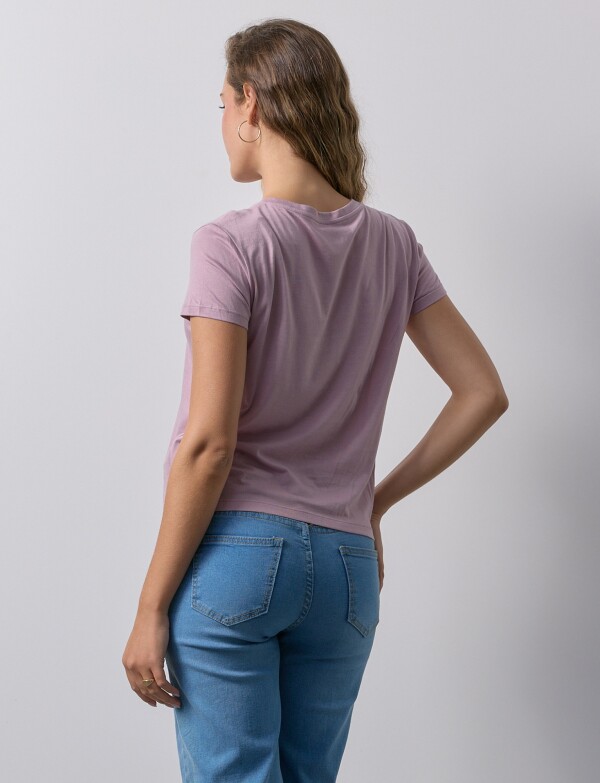 Remera Basica LAVANDA