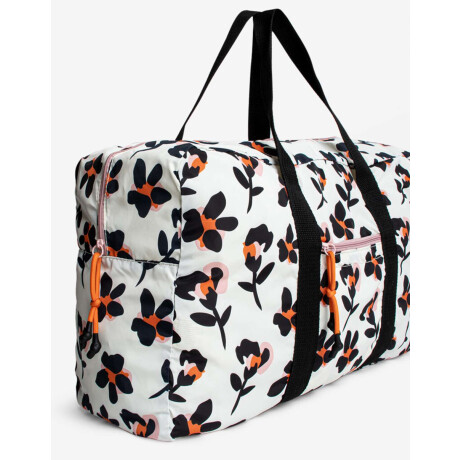 Bolso Plegable Con Estampa Floral Estampado Flores