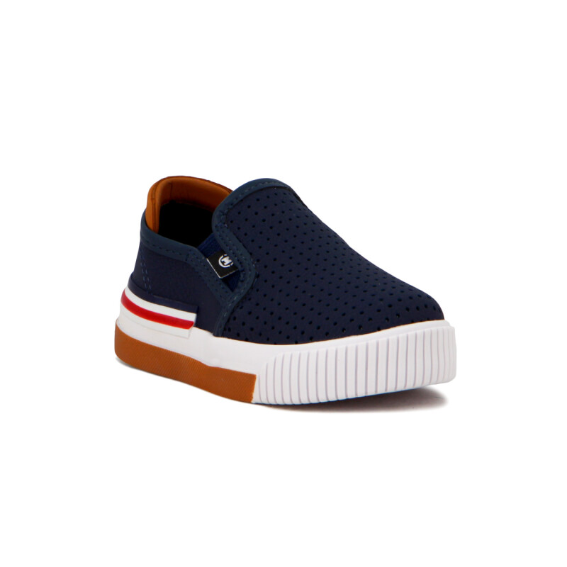 Molekinho Zapatilla Casual C/ Elastico Marino-caramelo