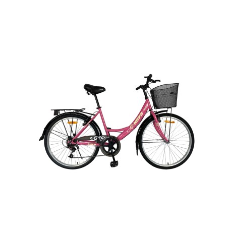 Bicicleta de Dama Berlin 6 velocidades Rodado 26 Rosa