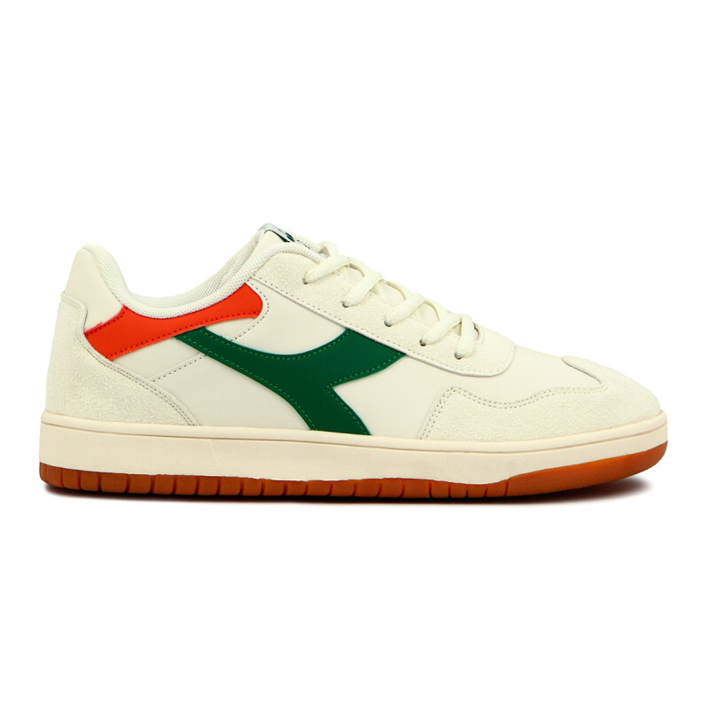Championes Casuales Mujer Diadora Wind Beige-Verde