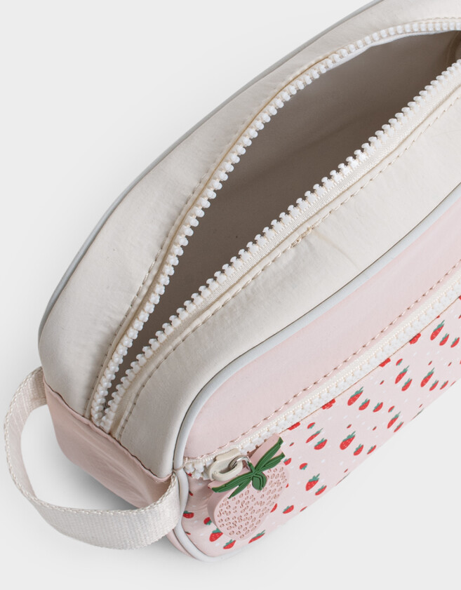 Cinturones Infantiles Portacosméticos Infantil Frutillas - Rosa Claro