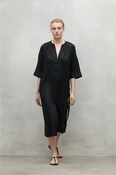 VESTIDO LARGO LEA Negro