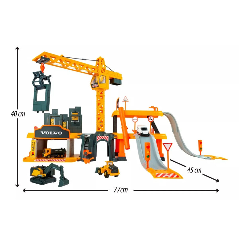 Set De Construcción Con 5 Vehículos Volvo Set De Construcción Con 5 Vehículos Volvo