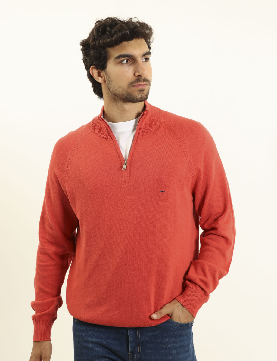 470451 REMERA HARRINGTON LABEL Coral