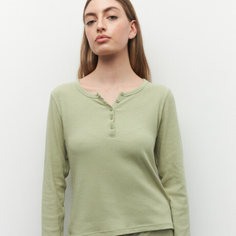 REMERA CORAL Verde Oliva