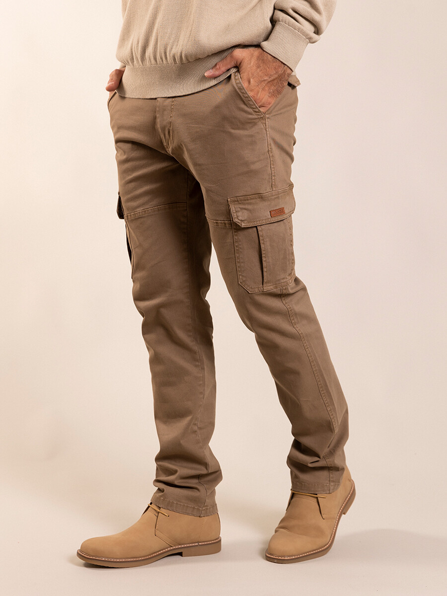 PANTALON CARGO DUOMO POLANCO - Oliva 