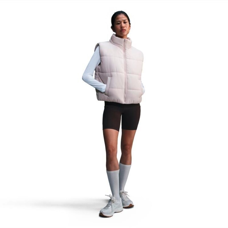 Abrigo Nike Sportswear Classic Puffer de Mujer Blanco