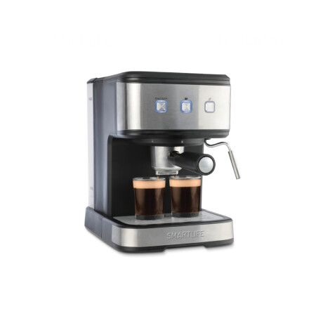 Cafetera Espresso Smartlife Sl-Ec8501 Negra/Plateada