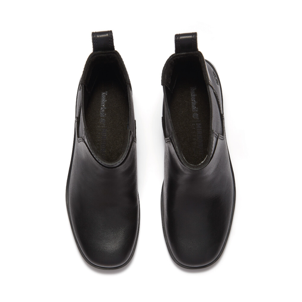 Botas Mid Chelsea Mujer Black Full Grain
