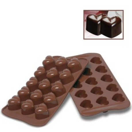 Molde bombones corazones Molde bombones corazones