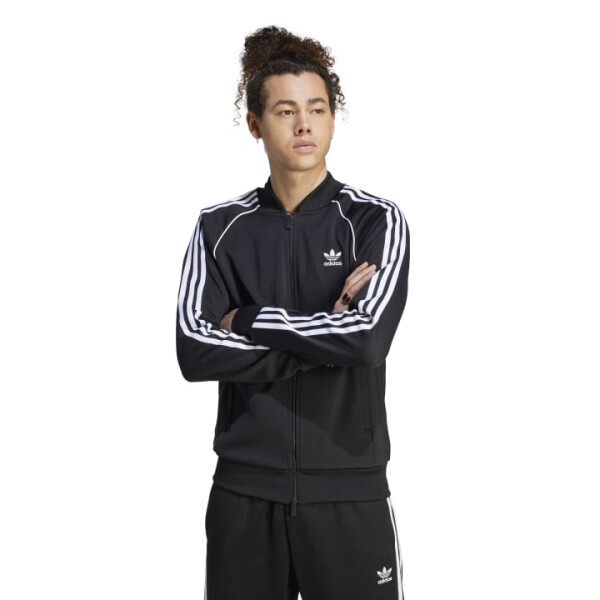 Campera Adidas Adicolor Classics de Hombre - IM4545 Negro-blanco