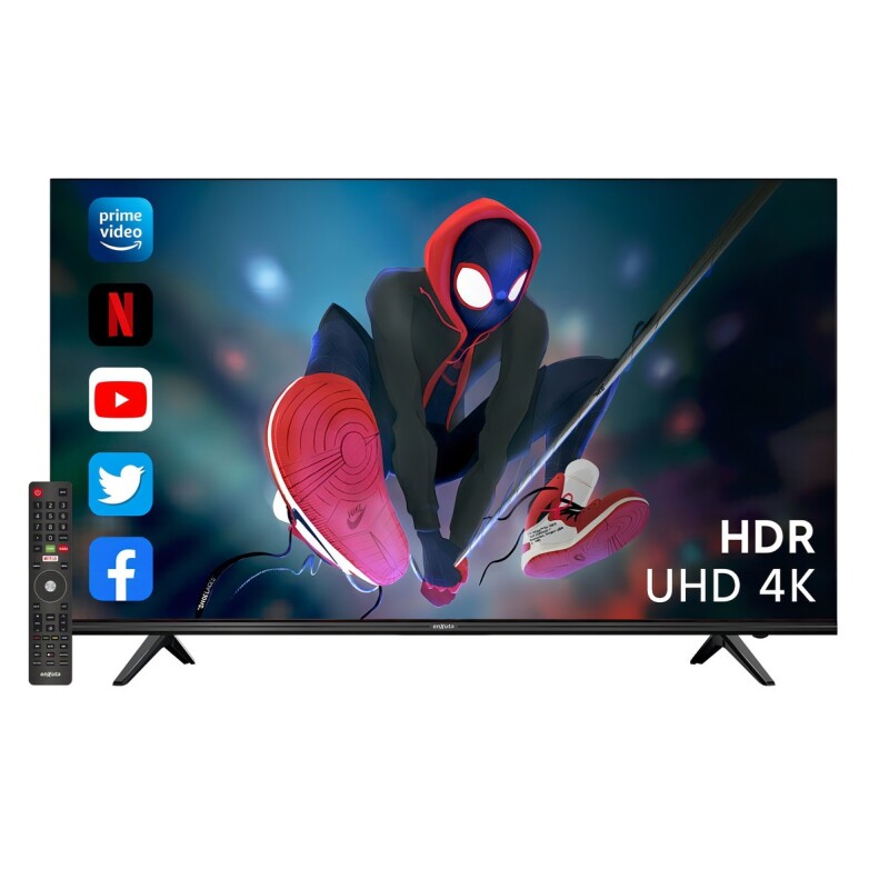 TELEVISOR ENXUTA 58" UHD 4K LTC LEDENX1258SDF4KW Televisor Enxuta 58" Uhd 4k Ltc Ledenx1258sdf4kw