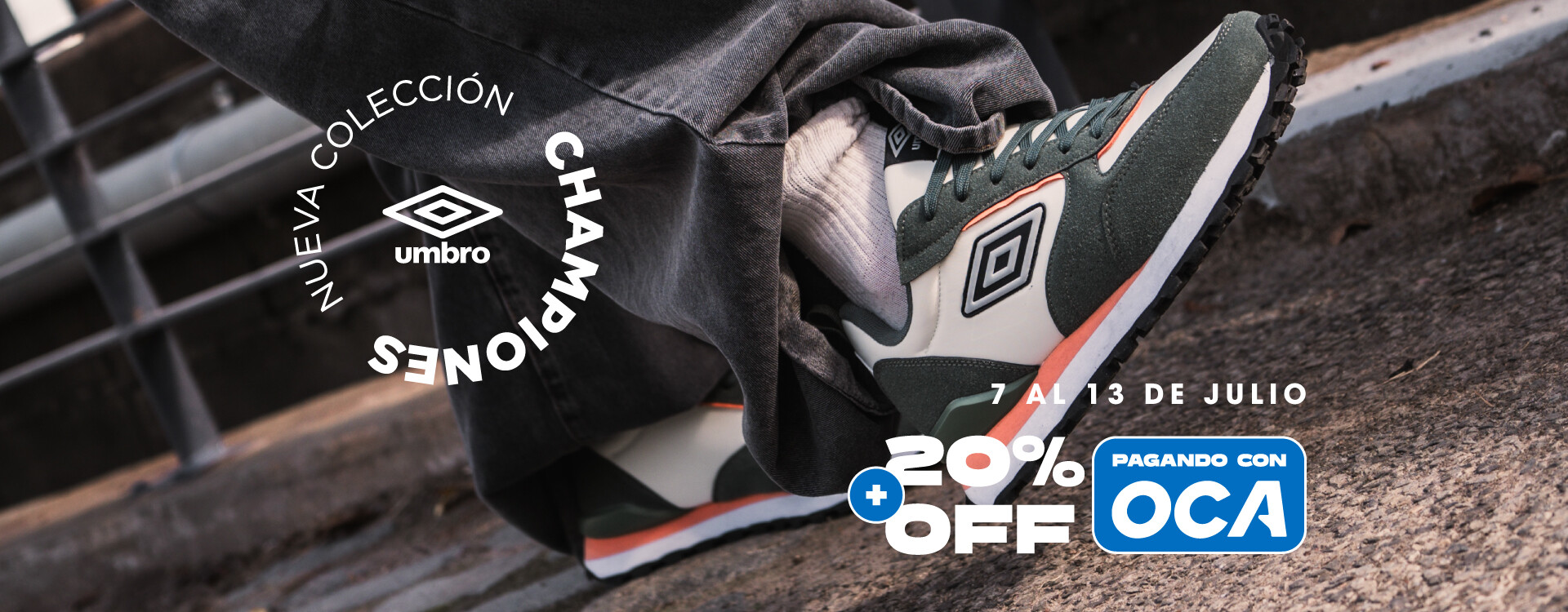Calzado UMBRO - Colección AW25 + Oca