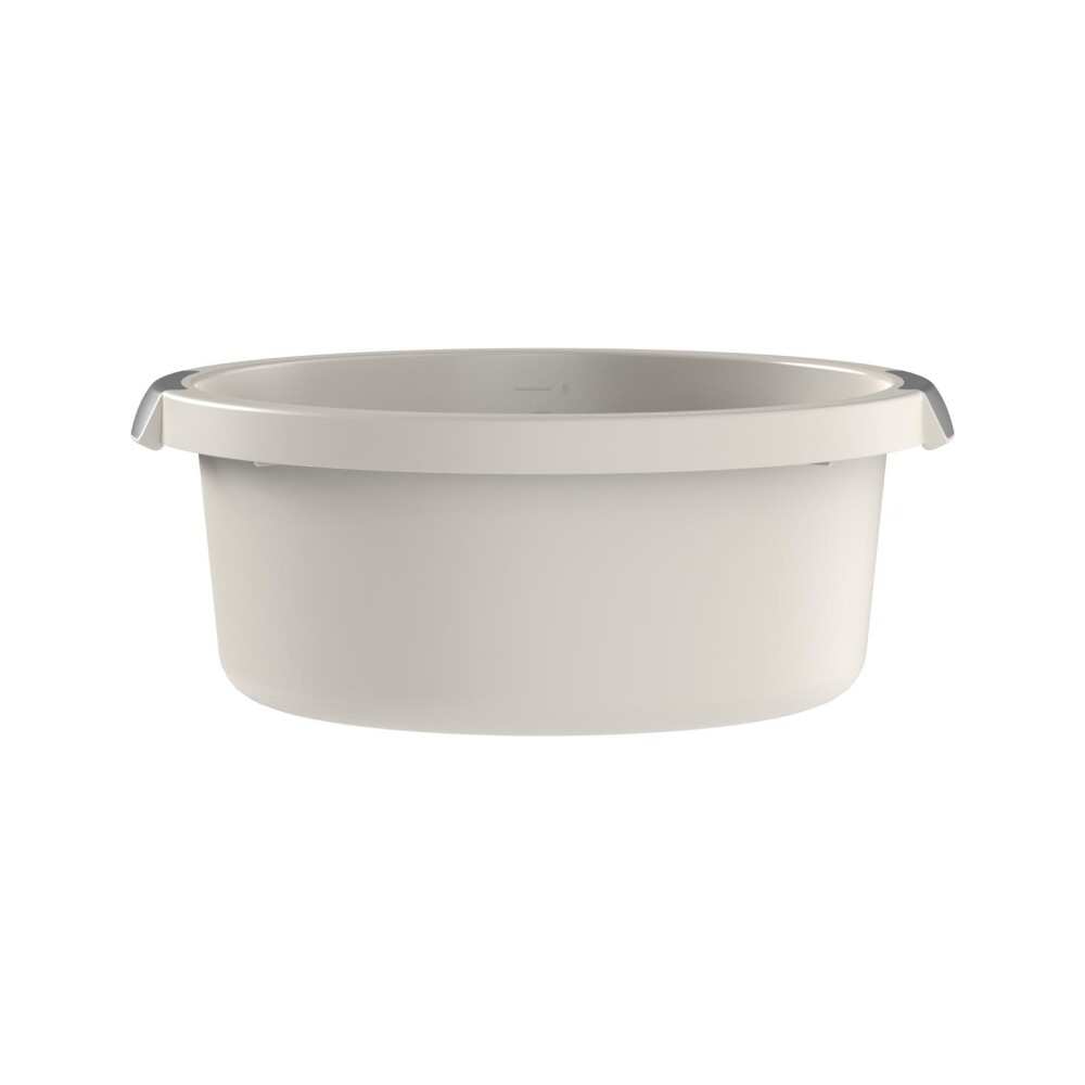 CESTO LIMPIEZA POLIPROPILENO NATURAL-BEIGE FLOW