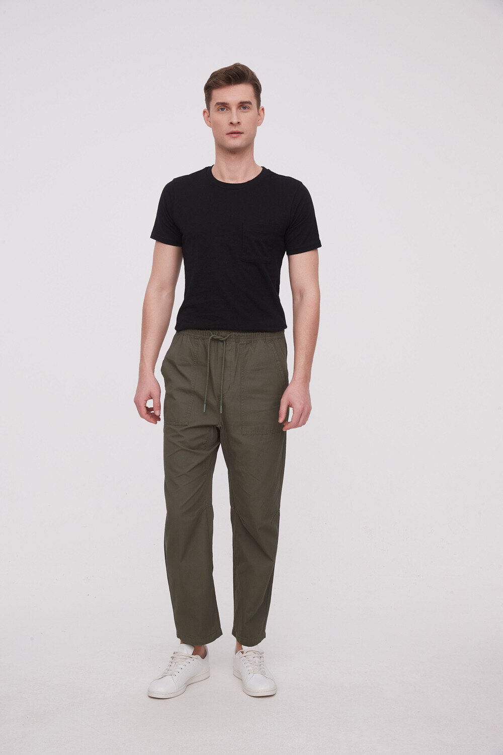 Pantalon Calvello Verde Oliva Oscuro