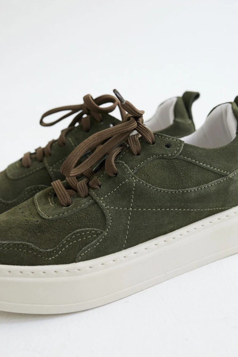 Sneakers Pul  verde oliva 37