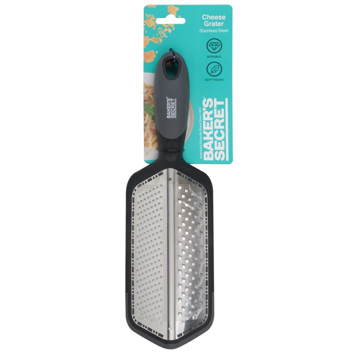 RALLADOR ACERO INOX. DOS CARAS 30CM BS 