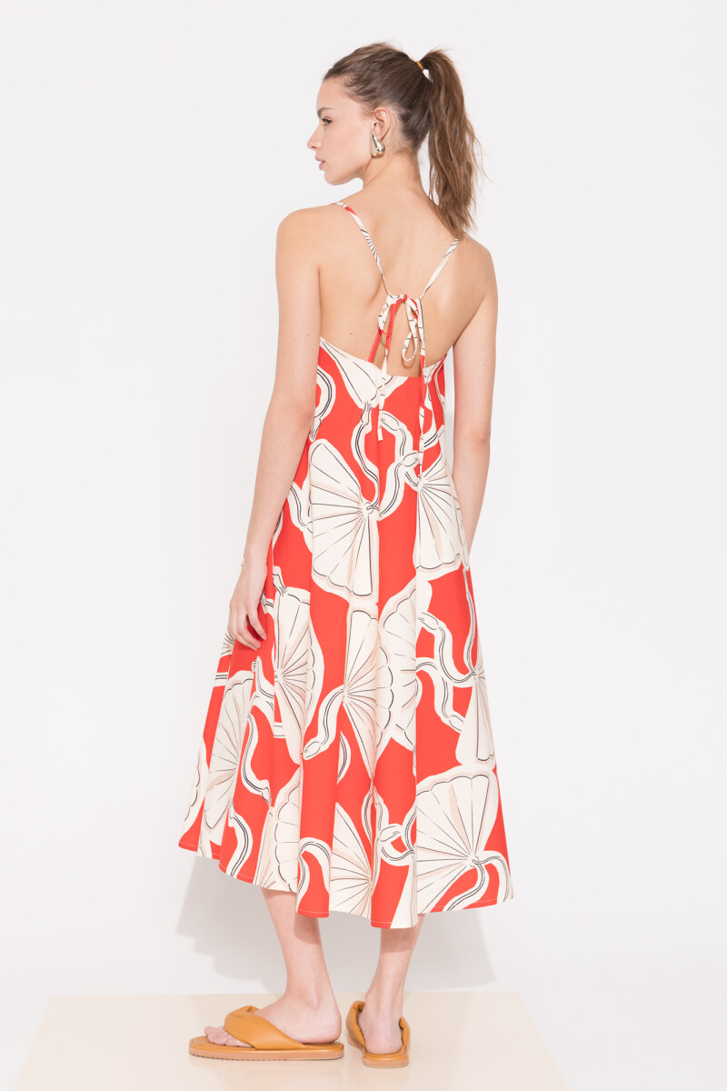 VESTIDO TANIA Rojo