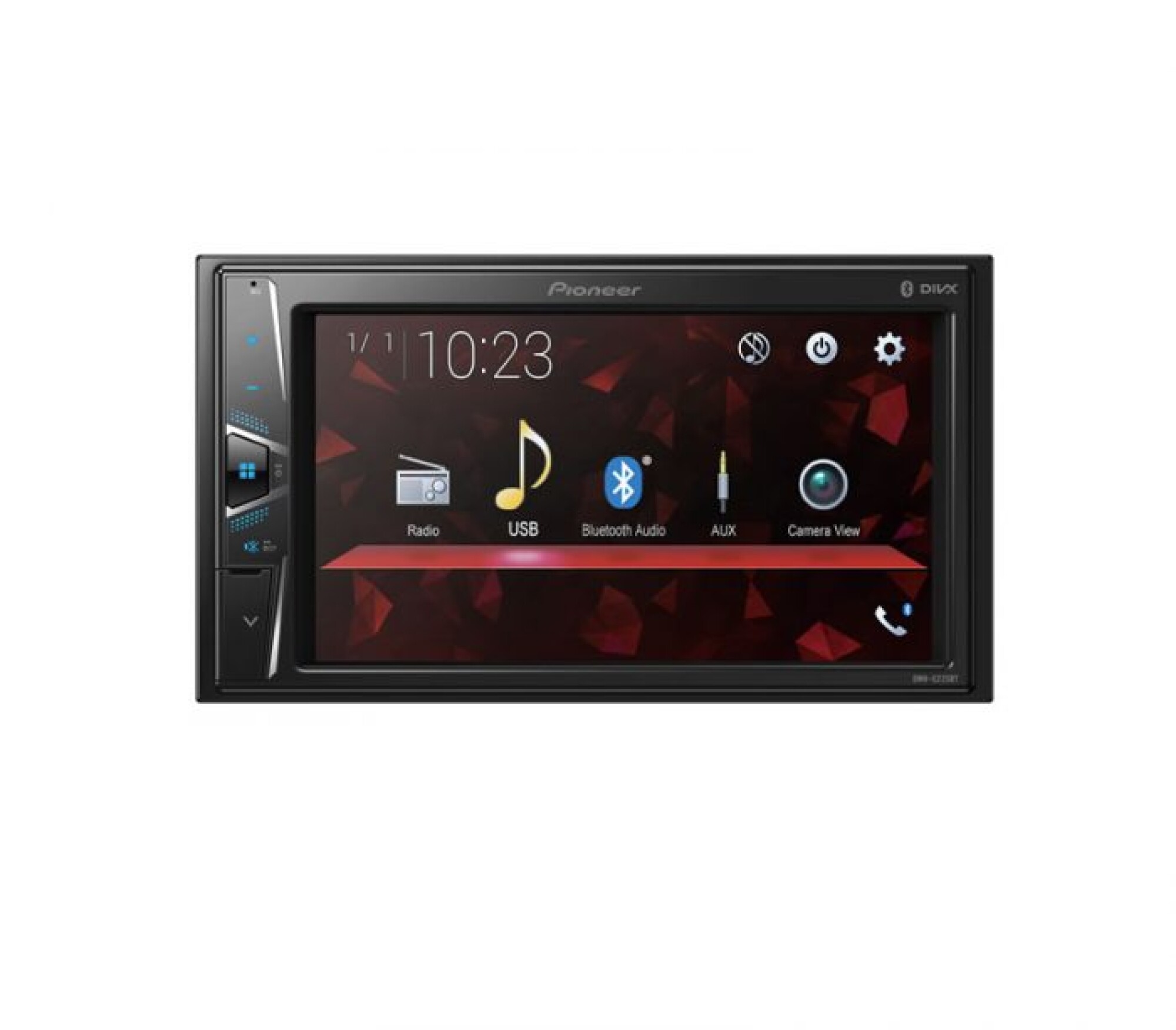 Автомагнитола Pioneer MVH-G225BT, Bluetooth, USB, AUX