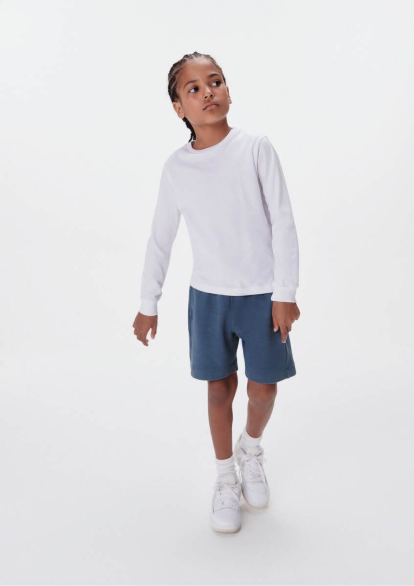 CAMISETA ML MASC - BRANCO 